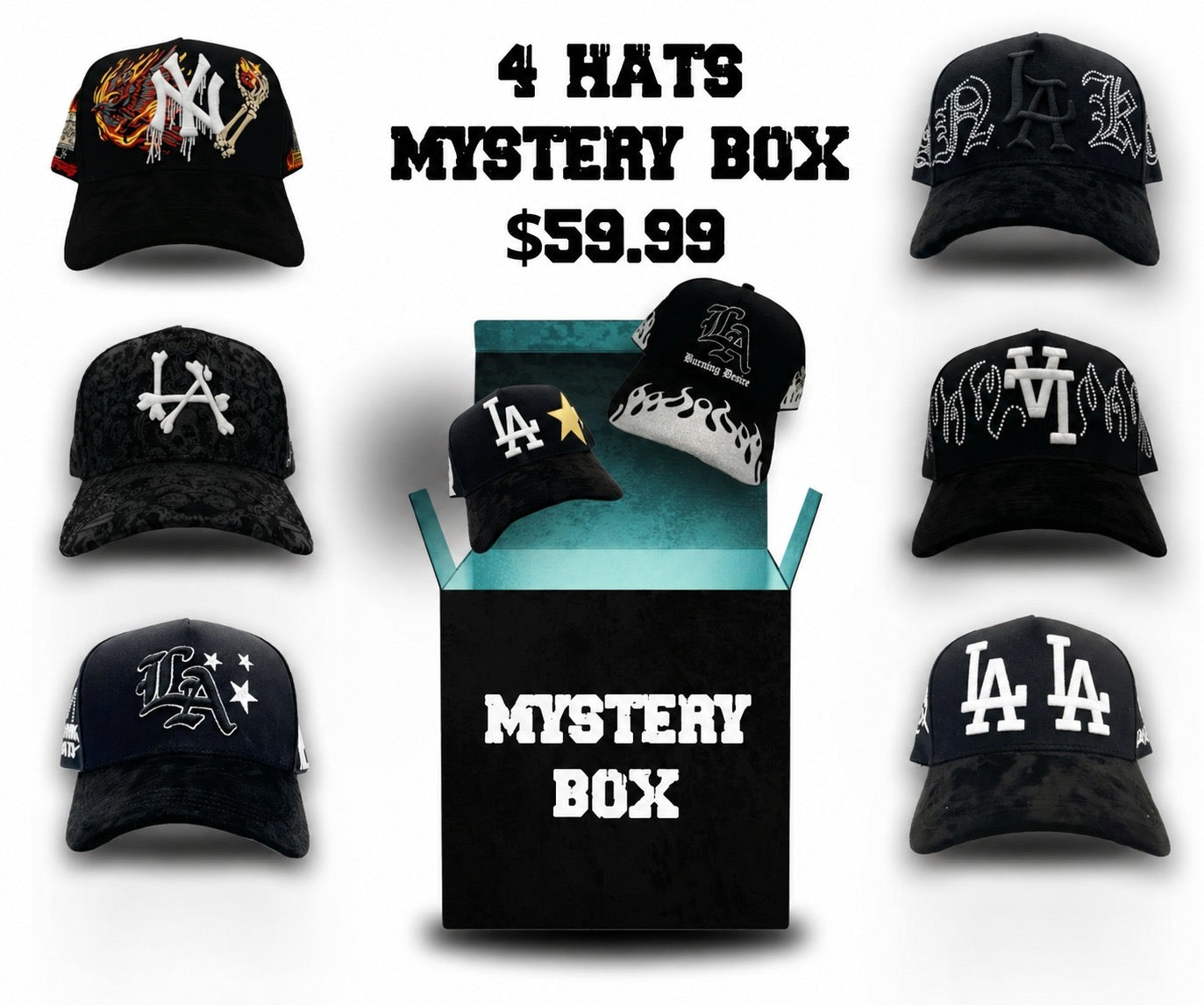 4 Hats Mystery Box